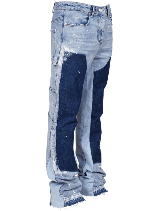 FLARE DENIM - BLUE