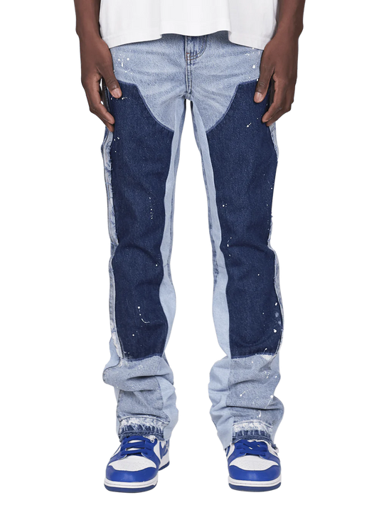 FLARE DENIM - BLUE